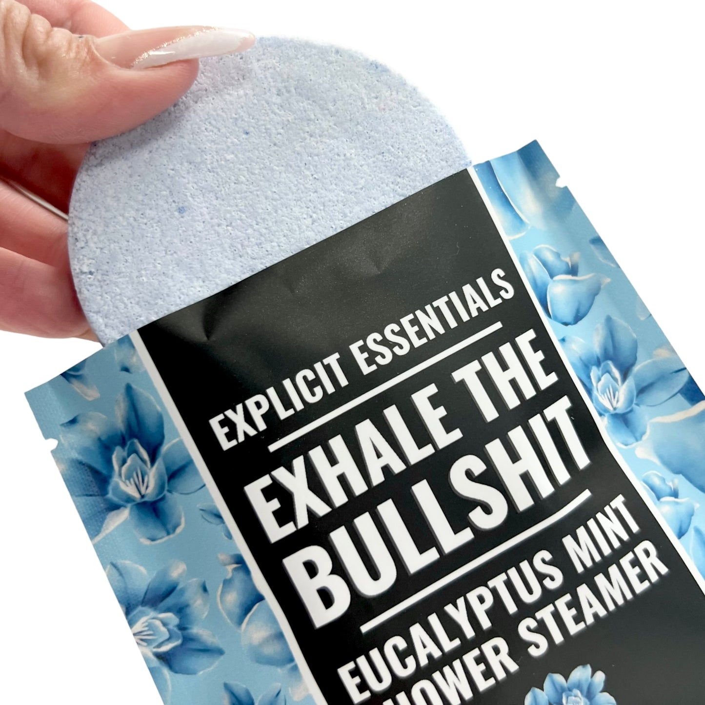 Exhale The Bullshit Shower Puck