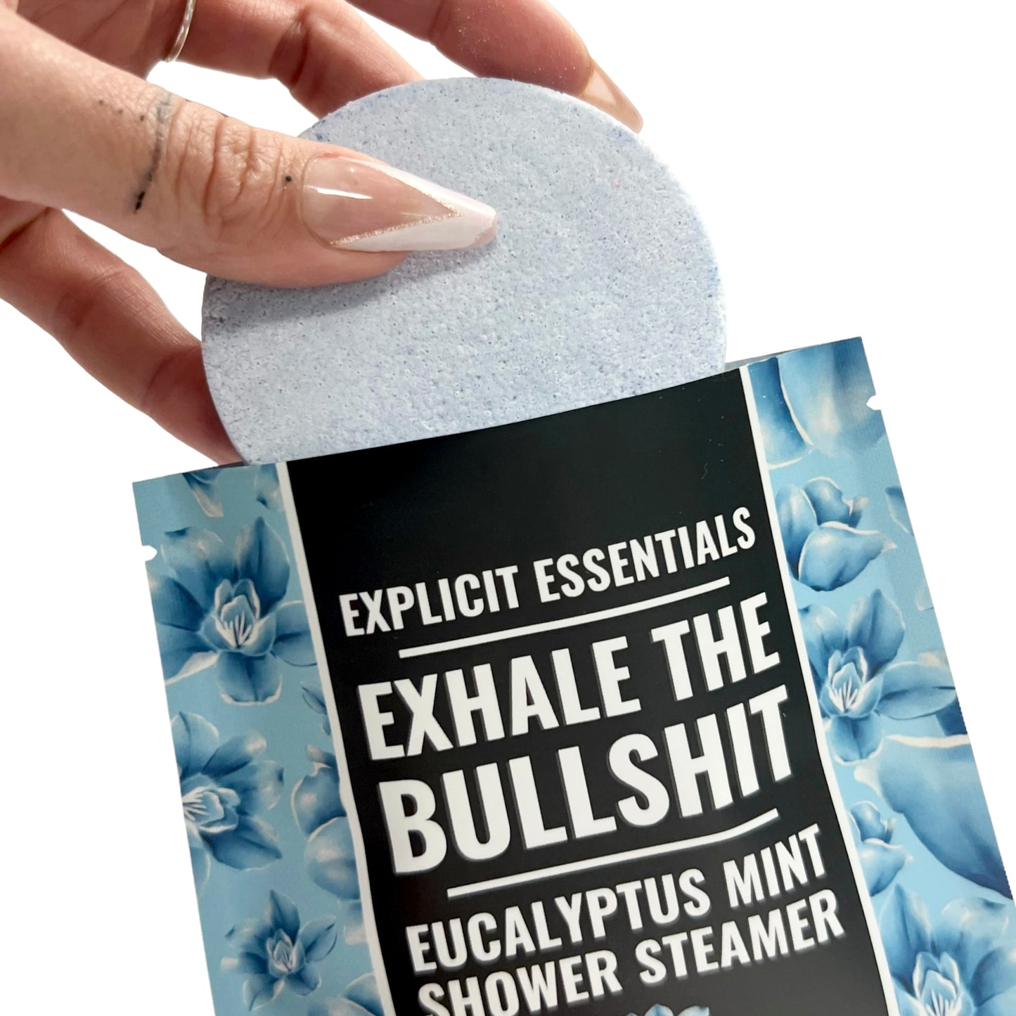 Exhale The Bullshit Shower Puck