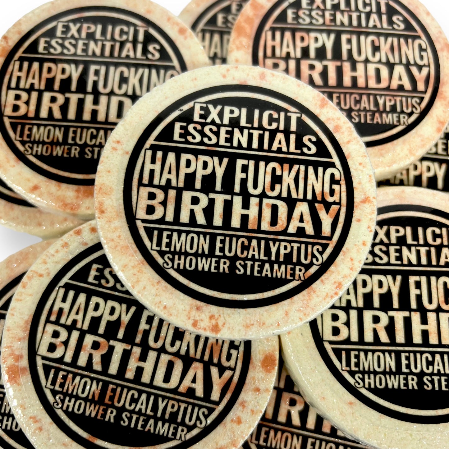 Happy Fucking Birthday Gift Box Set - Orange